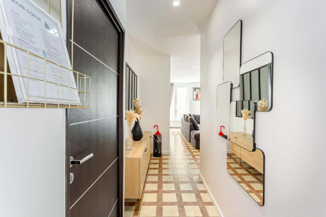 180 Suite Eden, Luxury Apt At Sacre Coeur Párizs Kültér fotó